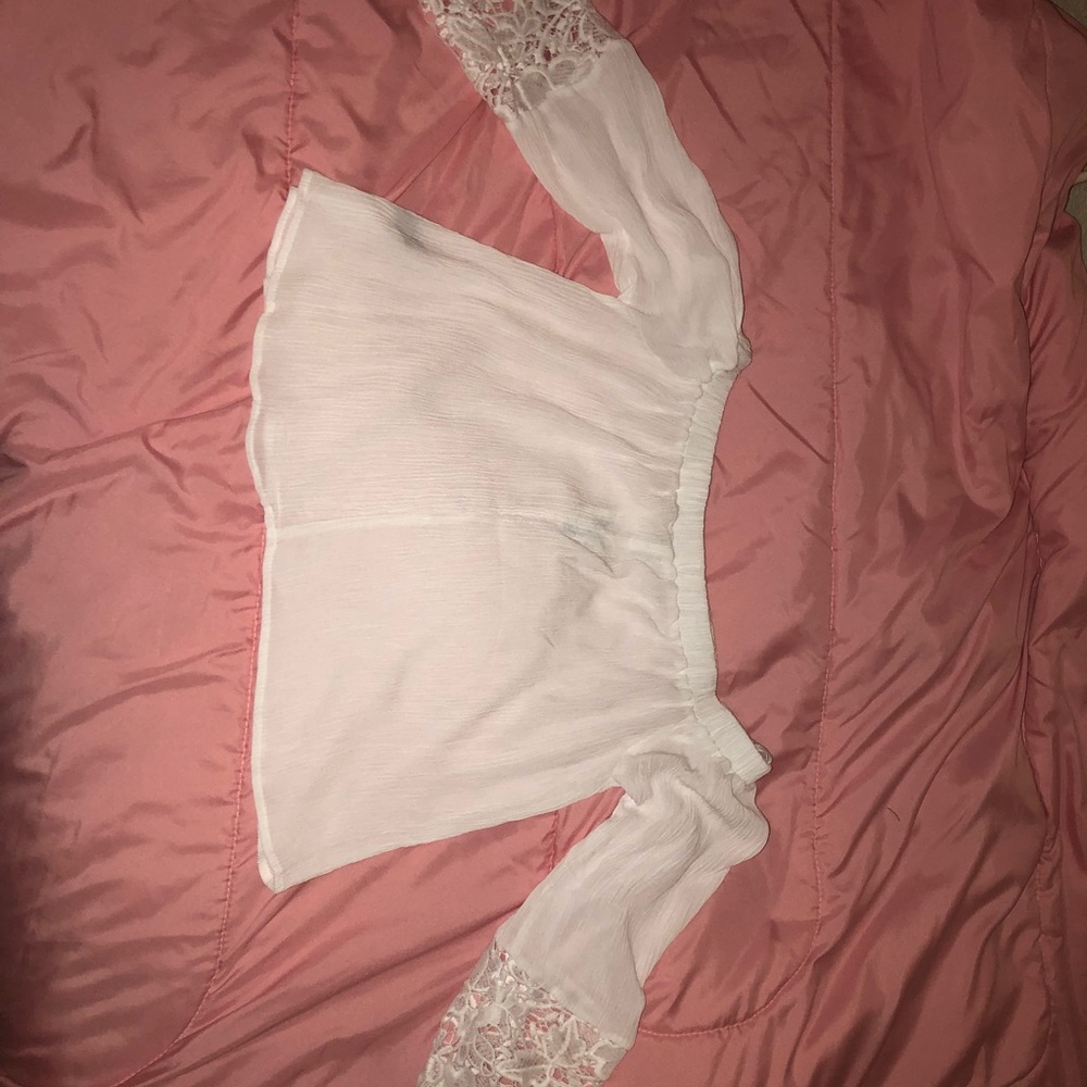 Off the shoulder shirt